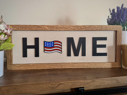 Seasonal HOME Sign