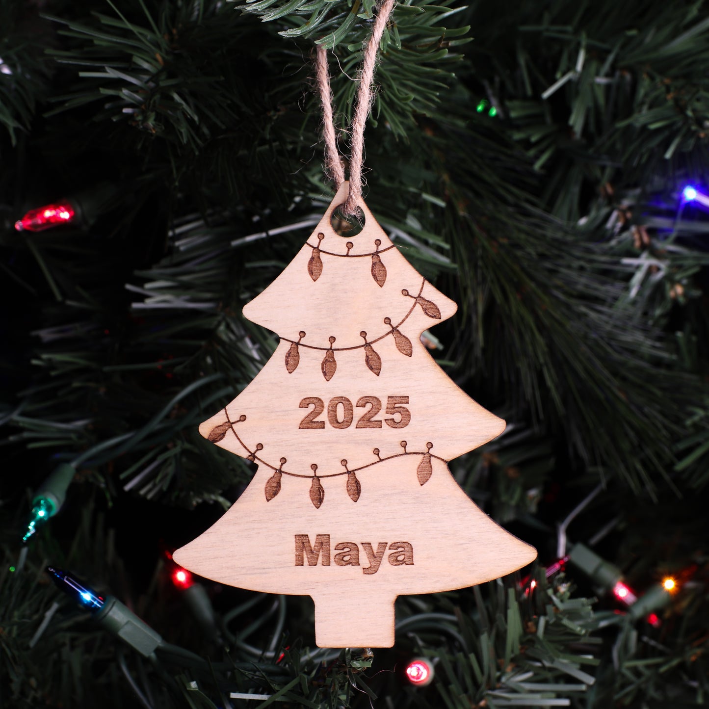 Custom Engraved Christmas Ornaments
