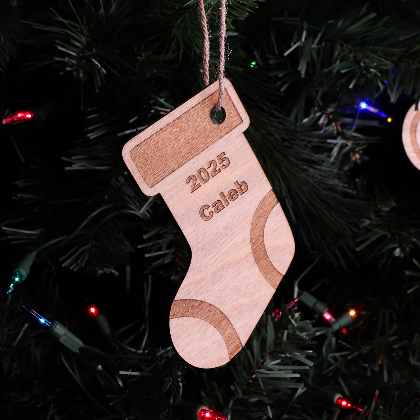 Custom Engraved Christmas Ornaments