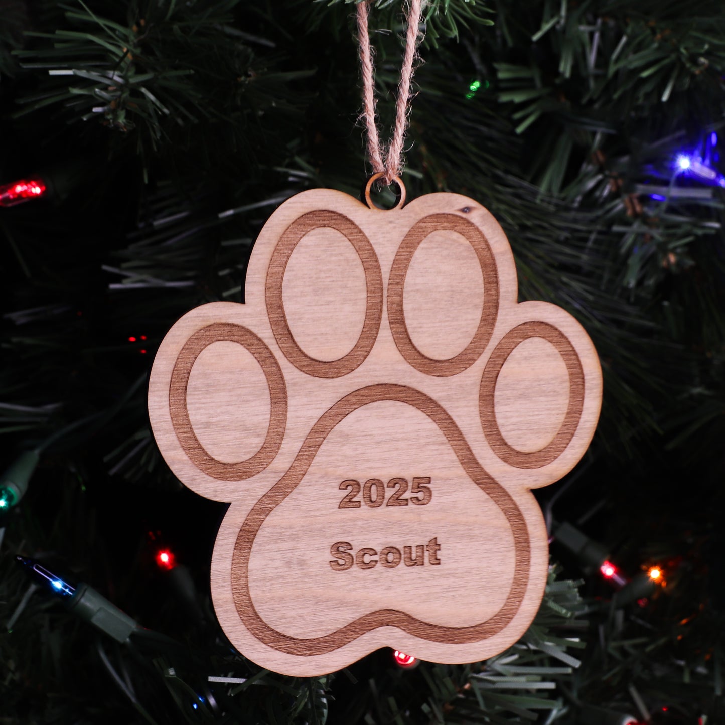 Custom Engraved Christmas Ornaments